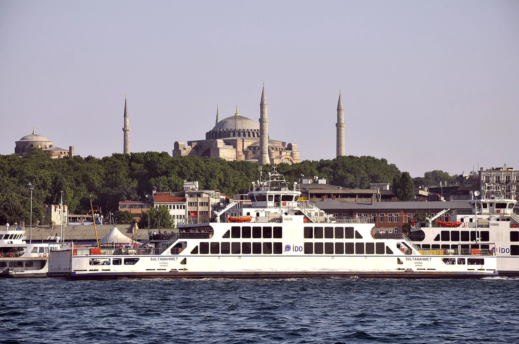 Sultanahmet ferry on the Bosphorus